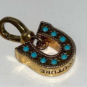 RaRe JUICY COUTURE H0RsE Sh0e ChArM Y2K G0ld